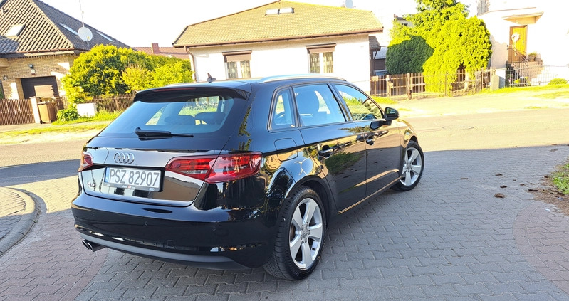 Audi A3 cena 54999 przebieg: 46000, rok produkcji 2013 z Szamotuły małe 497